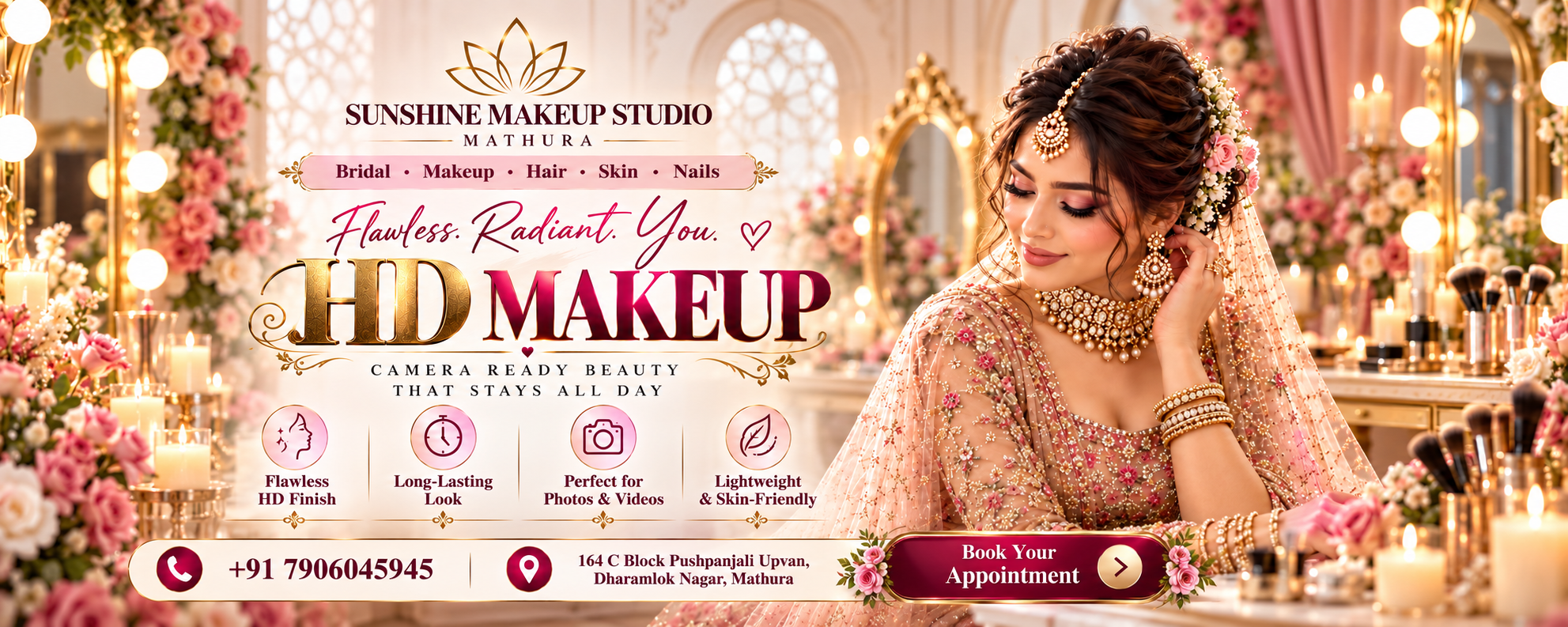 Sunshine Makeup Studio - Flawless Radiant You HD Makeup